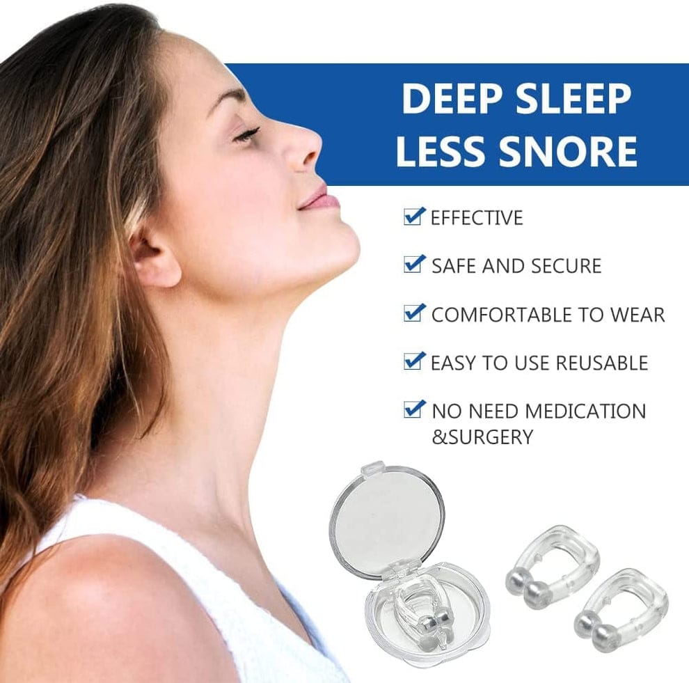 Silicone Magnetic Anti Snoring Nose Clip