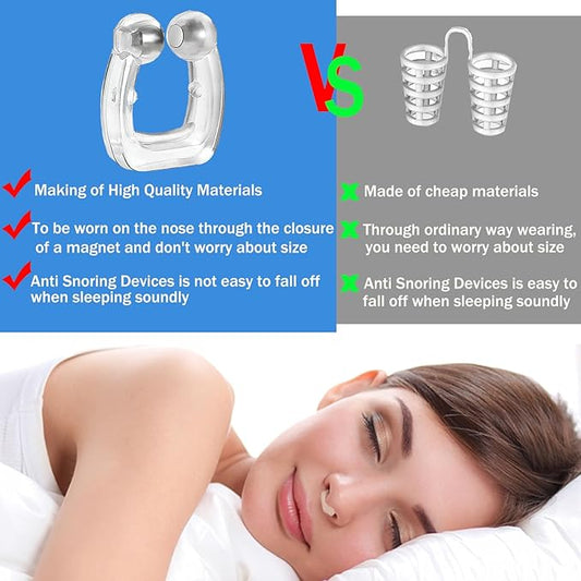 Silicone Magnetic Anti Snoring Nose Clip